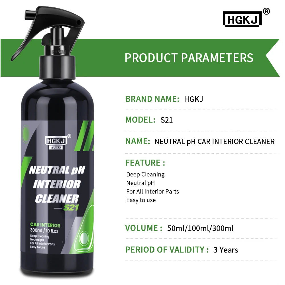 Water-Free Interior Cleaner – Fabric, Leather & Headliner