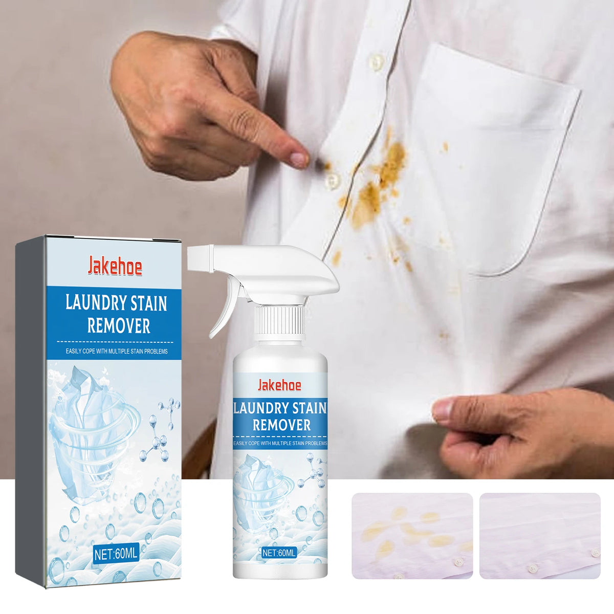 Stain & Oil Remover Laundry Cleaner