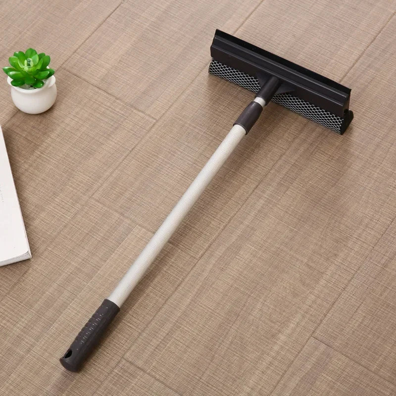 2-in-1 Retractable Squeegee – Car, Shower & Windows