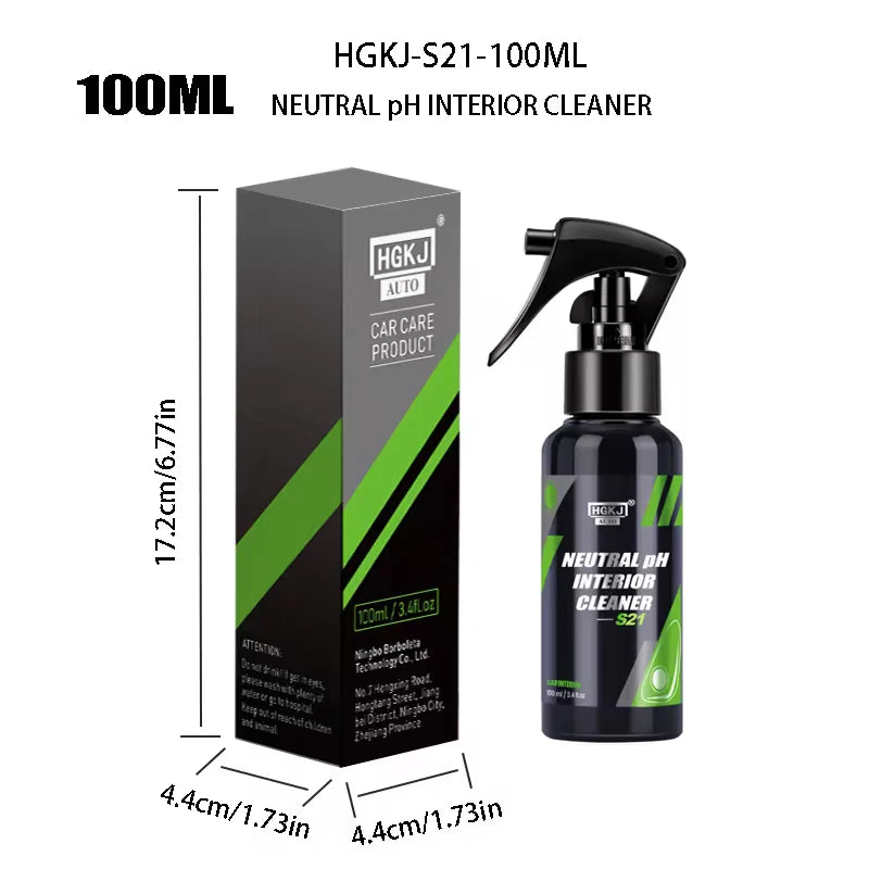 Water-Free Interior Cleaner – Fabric, Leather & Headliner