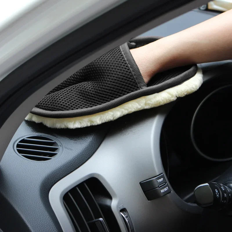 Soft Wool Car Wash Mitt
