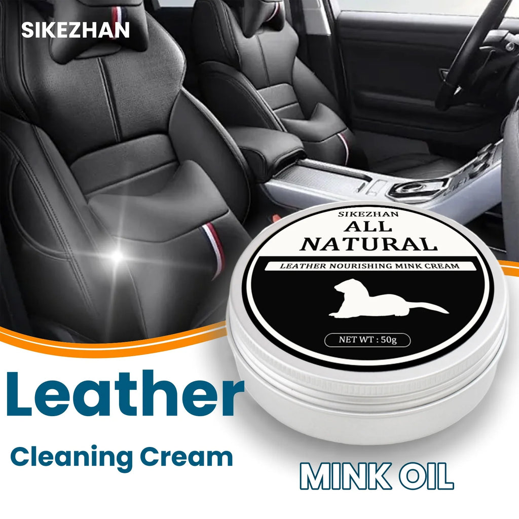 Leather Cleaning & Restoring Cream – Seats, Sofas & Interiors