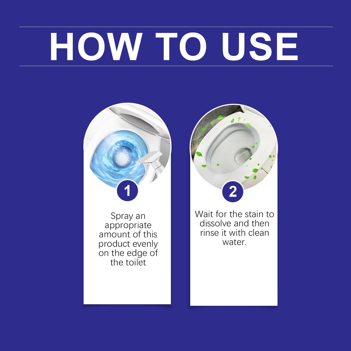 Toilet Foam Descaler & Deodorizer