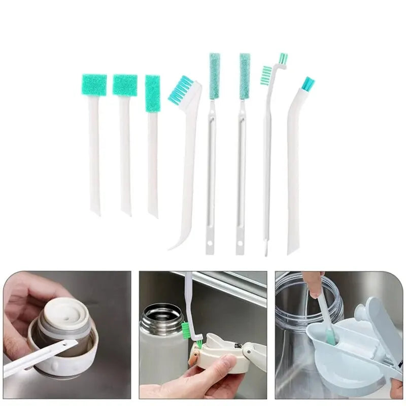 Bottle, Window & Crevice Brush Set