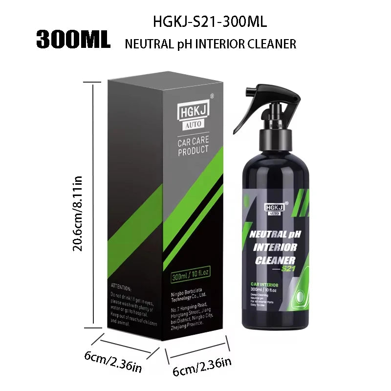 Water-Free Interior Cleaner – Fabric, Leather & Headliner