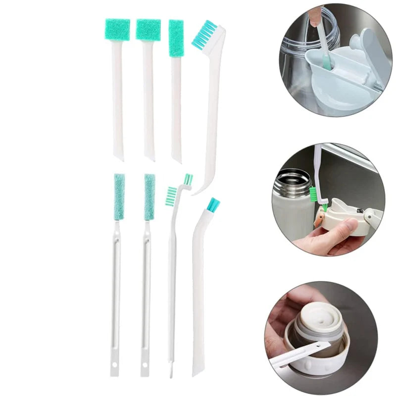 Bottle, Window & Crevice Brush Set