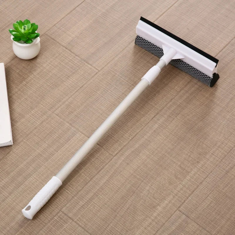 2-in-1 Retractable Squeegee – Car, Shower & Windows