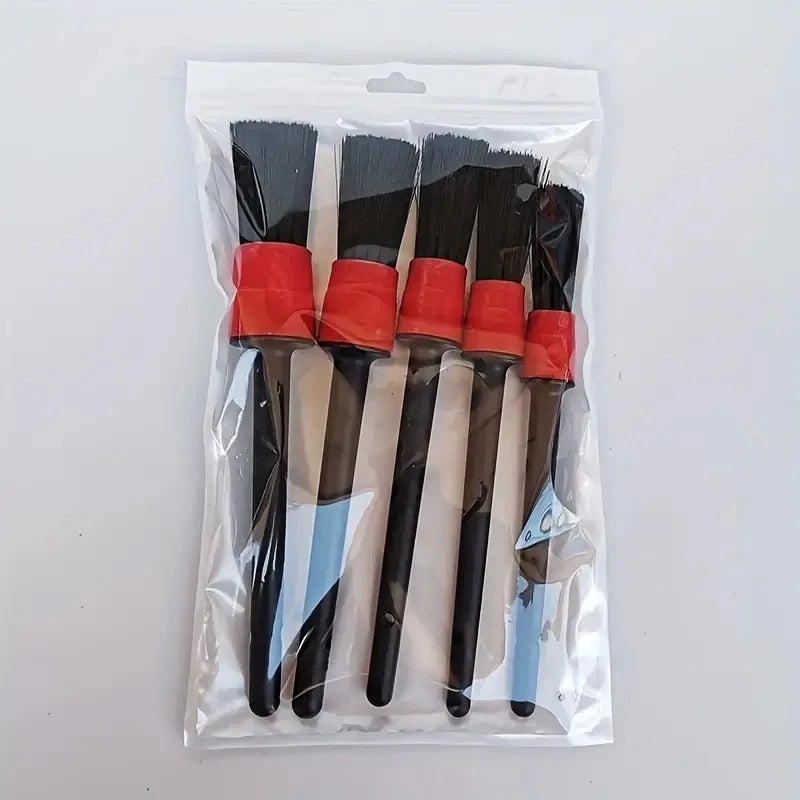 5-Piece Detailing Brush Set – Dash, Vents & Wheels