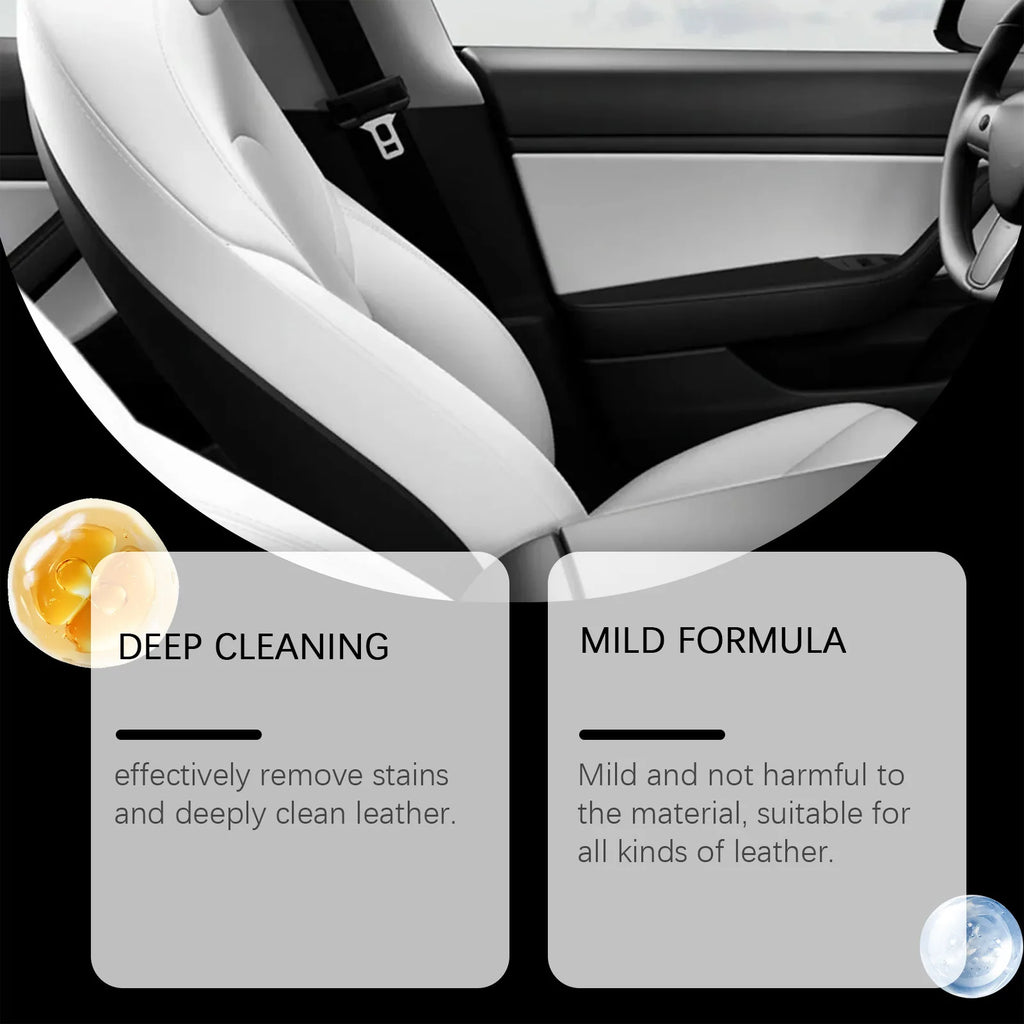 Leather Cleaning & Restoring Cream – Seats, Sofas & Interiors