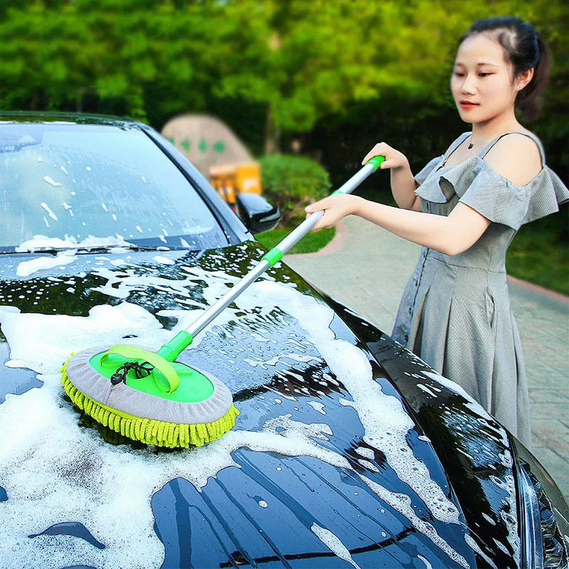 Telescoping Car Wash Brush – Long Handle